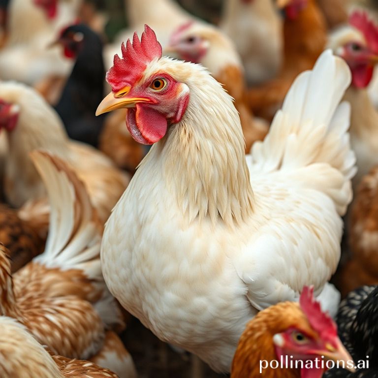 what causes chickens to lose feathers